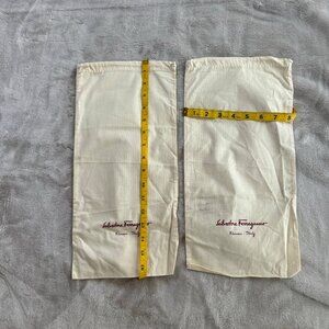 Salvatore Ferragamo Logo Dust Bags (Set of 2)